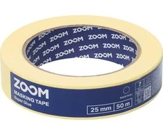 Dažymo juostelė 25mmx50m, gelt. ZOOM "Super glue"