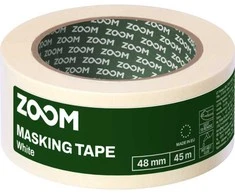 Be Prekinio Zenklo Dažymo juostelė, balta, 48 mm x 45 m, ZOOM