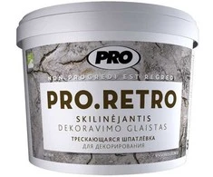 Dekoravimo glaistas PRO.RETRO 15kg
