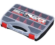 Dėžė Patrol Organizer Domino 36 iš PVC | juoda (36,4 x 26,8 x 6,6 cm)