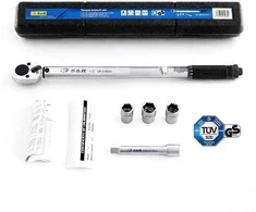 Dinamometrinis raktas S&amp;R 465012210, 1/2" 28-210Nm