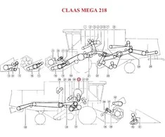 Diržas HARVEST BELTS A/H-2870 CL 661345.0