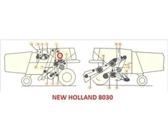 Diržas HARVEST BELTS C/H-1750 JD E12574