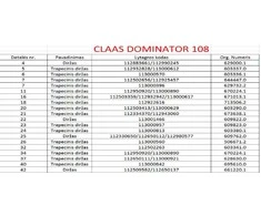 Diržas HARVEST BELTS C/H-3015 CL 671013.1