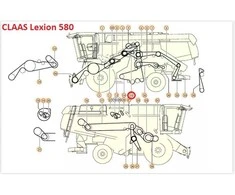 Diržas HARVEST BELTS C/H-3280 CL 644209.0