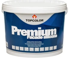 Matiniai mineralinių fasadų dažai TOPCOLOR PREMIUM FACADE SILICONE, A bazė, 5 l