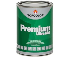 Dažai luboms ir sienoms TOPCOLOR PREMIUM ULTRA MAT, A bazė, 1 l