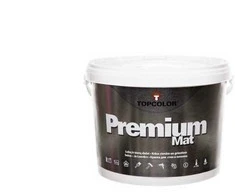 Sienų ir lubų dažai TOPCOLOR PREMIUM MAT balta matiniai 5 L