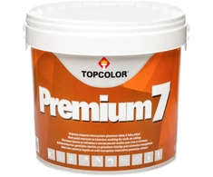 Sienų ir lubų dažai TOPCOLOR PREMIUM 7, matiniai, A bazė, 3 l