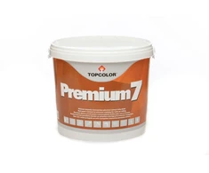 Sienų ir lubų dažai TOPCOLOR PREMIUM 7, matiniai, A bazė, 5 l