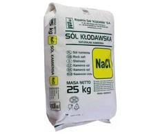 Druska NaCl, 25 kg, 1 malimo