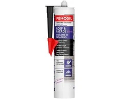 Elastingas hermetikas PENOSIL Roof &amp; Fasade Elastic, juodas, 290 ml