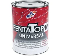 Emaliniai dažai Rilak PENTATOP Universal M bazė A balta pusiau matiniai 900 ml.