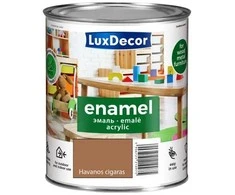 Emaliniai dažai LUXDECOR Havanos Cigaro matinė 750 ml.