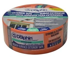 Juosta armuota dažymo ir tinkavimo oranžinė plastikinė DOLPHIN 38 mm x 20 m