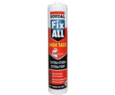 Soudal Fix all high tack juodas 290ml-klijuojantis hermetikas