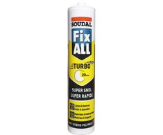 Soudal Fix all TURBO baltas 290ml-greitas klijuojantis hermetikas