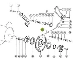 Grandinė CLAAS 650174