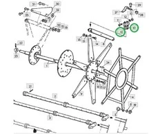 Įvorės 2vnt JOHN DEERE Z27380