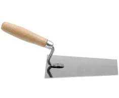 Nerūdijančio plieno trapecinė mentelė 180 mm.