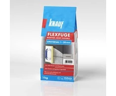 KNAUF FLEXFUGE UNIVERSAL MANHATTAN 1KG Elastinis plytelių siūlių užpildas(nuo 1-20 mm)
