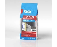 KNAUF FLEXFUGE UNIVERSAL SANDGRAU 1KG Elastinis plytelių siūlių užpildas(nuo 1-20 mm)