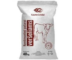 Kombinuoti pašarai galvijų prieaugliui (6-12 mėn) 40 kg