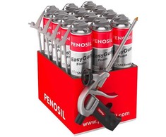 Komplektas: sandarinimo putos PENOSIL EasyGun All Season 750 ml, 12 vnt. + putų pistoletas C1