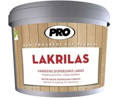 Lakas medienai LAKRILAS 3L matinis