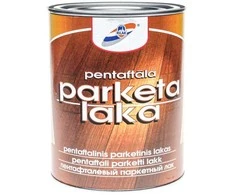 Pentaftalinis lakas parketui RILAK 900 ml.