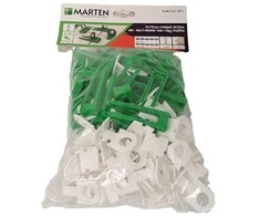 MARTEN PLYTELIŲ INKARAS 1.0 MM Baltas 50VNT+PLEIŠT
