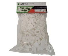 MARTEN PLYTELIŲ INKARAS 1.0MM Baltas 100VNT