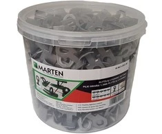 MARTEN PLYTELIŲ INKARAS 1.5 MM PILKAS 400VNT