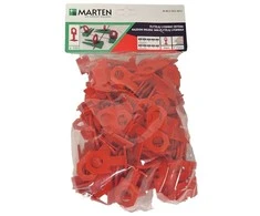 MARTEN PLYTELIŲ INKARAS 3MM RAUDONAS 100 VNT