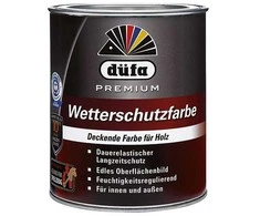 Medienos dažai Düfa Premium Wetterschutzfarbe samanų žalia 750 ml. 0406