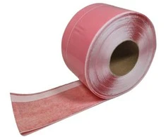 Olive Window Full Glue Inside Tape vidinė langų sandarinimo juosta su pilnu klijų sluoksniu DIY, rožinė 100 mm 25 m