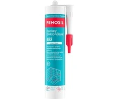 Penosil Sanitary SilAcryl Elastic 633 silikonizuotas sanitarinis akrilas baltas 300 ml