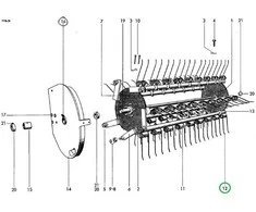 Pirštas WELGER 034312 / 212.4312.00