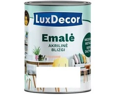 Akrilinė emalė LuxDecor blizgi, raudoni karoliai, 750 ml
