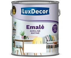 Emaliniai dažai LUXDECOR Kavos Latte matiniai 2,5 L