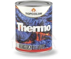 Radiatorių dažai TOPCOLOR THERMO balta pusiau blizgūs 1L