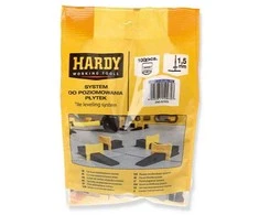 Plytelių išlyginimo sistema Hardy segtukai 1,5 mm. 100 vnt.