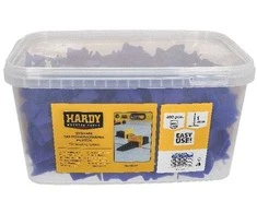 Plytelių išlyginimo sistema Hardy segtukai 1 mm. 400 vnt.