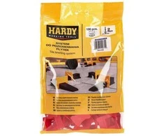 Plytelių išlyginimo sistema Hardy segtukai 2 mm. 100 vnt.