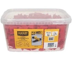 Plytelių išlyginimo sistema Hardy segtukai 2 mm. 400 vnt.