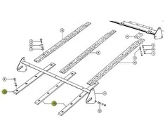 Slydimo juosta plastikinė CLAAS 603612