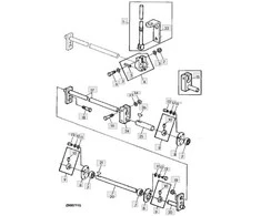 Sraigės piršto laikiklis JOHN DEERE AH107066
