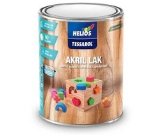 Helios Akrilinis lakas TESSAROL bespalvis, pusiau matinis, Pakuotė: 0,75 L