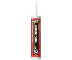 Hermetikas vidaus ir lauko darbams Titebond Silicone; 300 ml; baltas