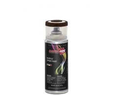 Akriliniai purškiami dažai AMBRO-SOL juoda RAL9005 blizgūs 400 ml.